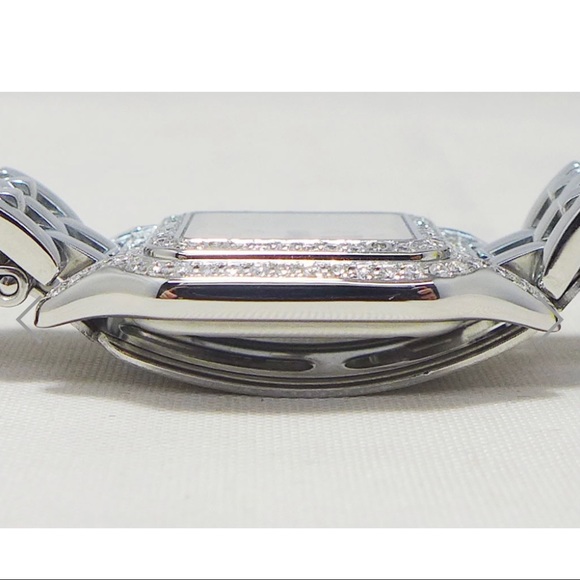 CARTIER PANTHERE 23mm Quartz Steel 0.89TCW DIAMOND Watch - Picture 6 of 11
